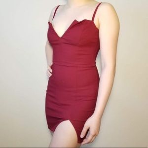 Tobi Red Bodcon Dress
